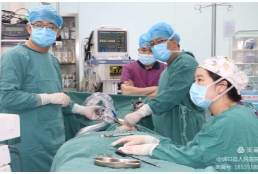 城口县人民医院成功为2岁患儿开展城口县小儿腹股沟斜疝腹腔镜微创手术